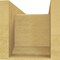 Ekena Millwork 10"W x 20"D x 10"H Wide Sheridan Rough Cedar Woodgrain TimberThane Corbel, Primed Tan CORUR10X20X10SHERCPR - alternate 2